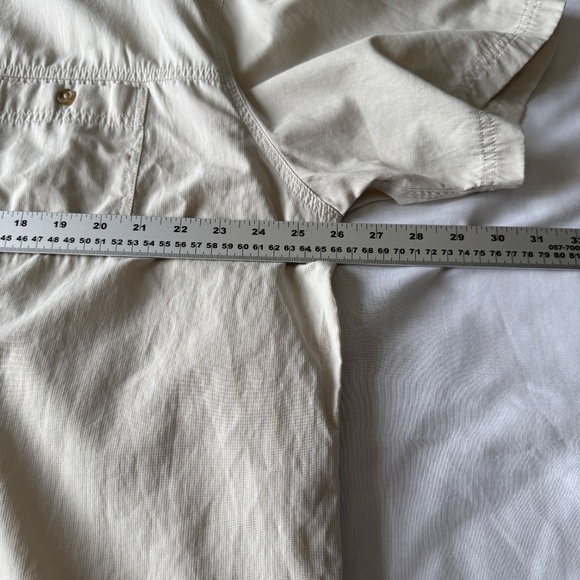 G.H. Bass & Co. Men's Short Sleeve Outdoor Button Up Shirt 2XL‎ Fishing Pockets - Picture 9 of 12